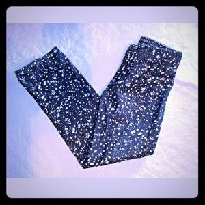 **SOLD** Sacred Crown Paint splatter jeans